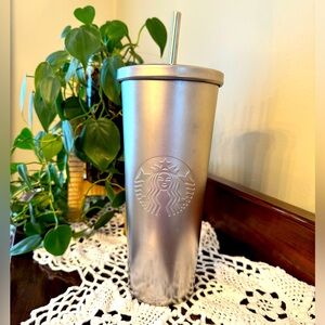 Starbucks Vintage Stainless Steel Tumbler. 24 oz.